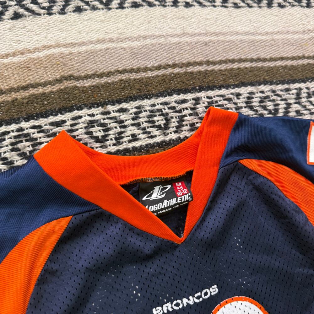 Youth Kids Vintage 90's Terrell Davis Denver Broncos Football Jersey Sz Medium - Picture 4 of 7